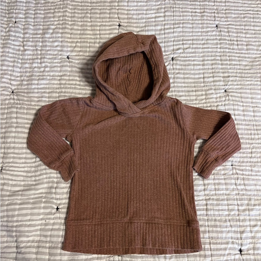 Kate Quinn Ribbed Cotton Hoodie